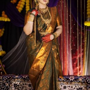 স্বর্ণমায়া কাঞ্চিপুরম শাড়ী